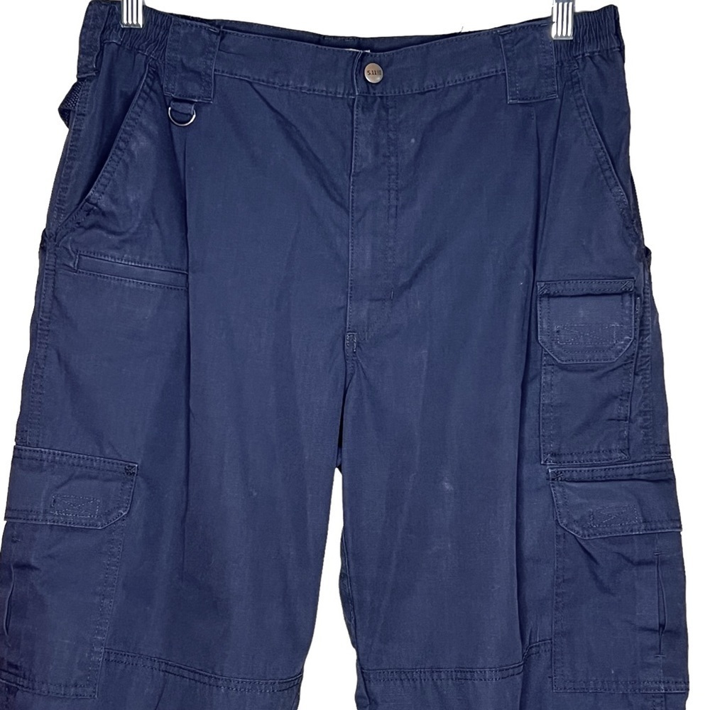 5.11 Tactical Men’s Cargo Style Casual Pants With  A Plethora of Pockets 36 X 29 - Picture 2 of 11